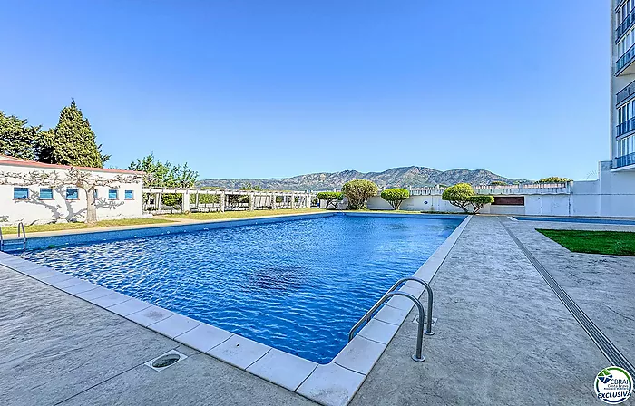 Estudio con vistas panorámicas y vistas al mar en Roses