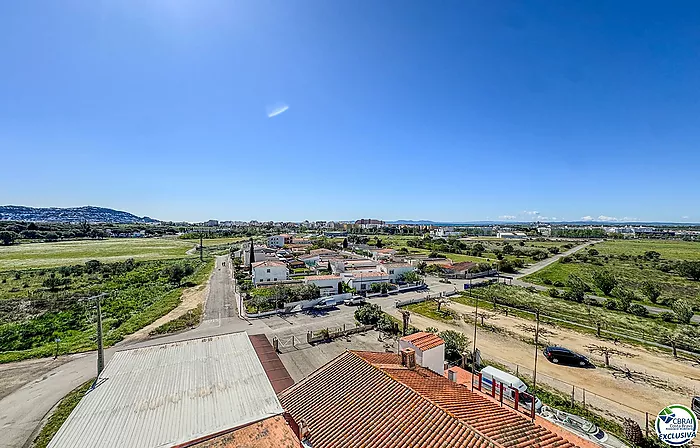 Estudio con vistas panorámicas y vistas al mar en Roses