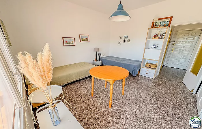 Estudio con vistas panorámicas y vistas al mar en Roses