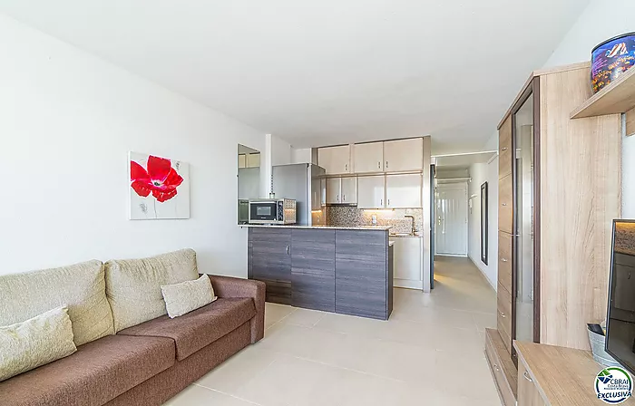 Apartment in perfect condition with one bedroom and sea views.