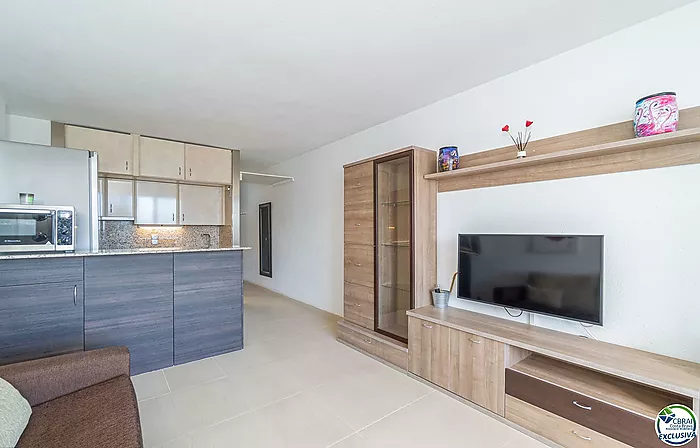 Apartment in perfect condition with one bedroom and sea views.