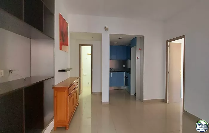 Appartement 1 chambre proche du centre avec une vue laterale mer
