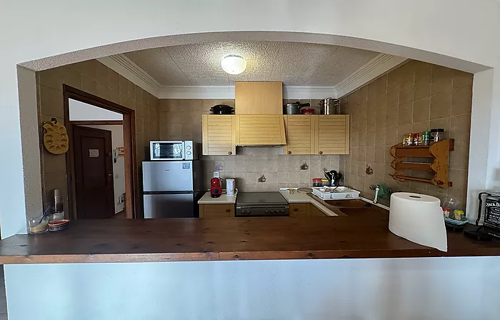 Appartement à Empuriabrava avec vue sur le port et amarrage privé