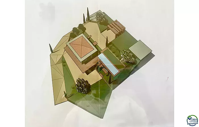 Gran casa moderna en construcción en Els Olivars. Una oportunidad única para personalizar su vivienda. Se vende en su estado actual.