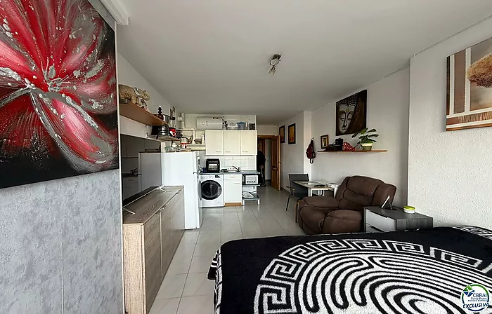 Studio chaleureux à Empuriabrava