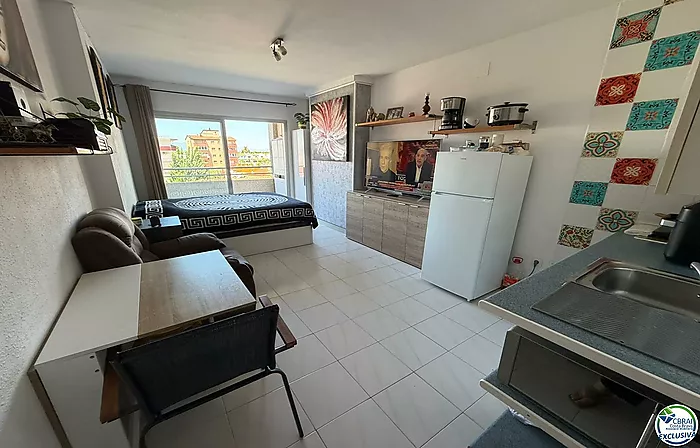 Studio chaleureux à Empuriabrava