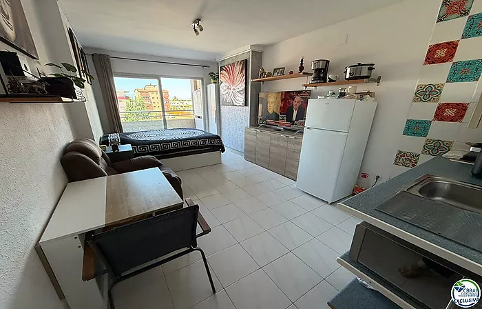 Studio chaleureux à Empuriabrava