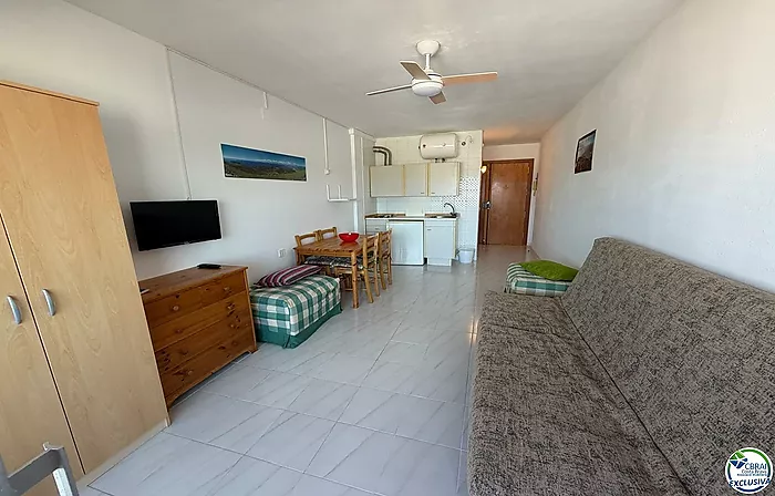 Cozy studio in Empuriabrava, Muga area