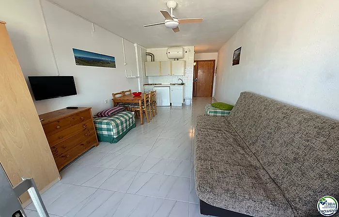 Cozy studio in Empuriabrava, Muga area