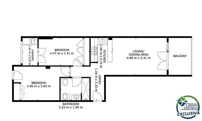 GRAN RESERVA Charmant appartement à seulement 50 mètres de la plage, avec piscines et jardins communautaires, et licence touristique