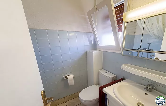Studio with terrace 30 m from the beach — 4th floor, Salatar, Roses