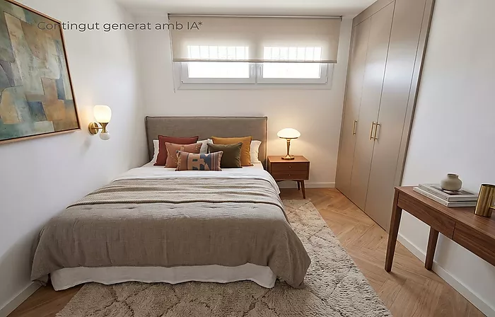 Apartamento luminoso con terraza — Última planta, Santa Margarita, Roses