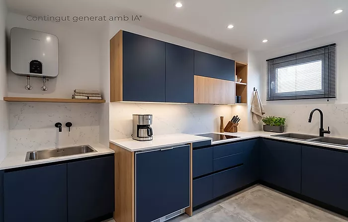 Apartamento luminoso con terraza — Última planta, Santa Margarita, Roses
