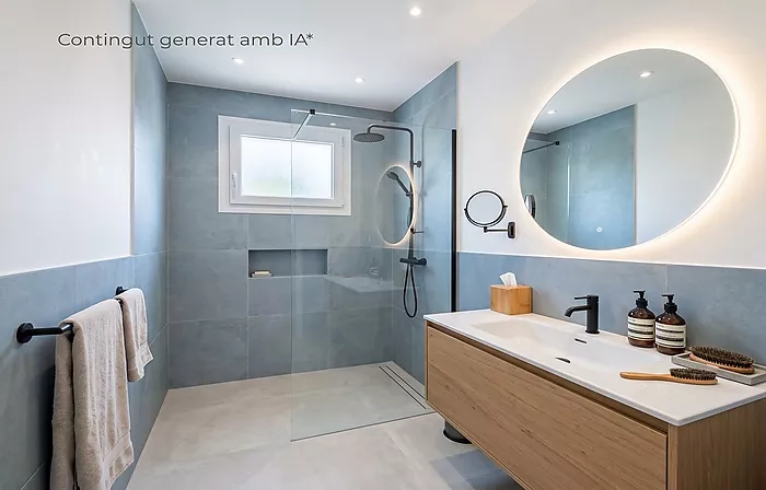 Apartamento luminoso con terraza — Última planta, Santa Margarita, Roses