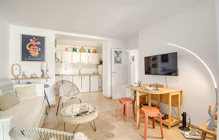 Appartement lumineux de 2 chambres proche de la plage à Roses – Quartier Riera de la Cuana