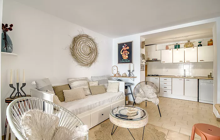 Appartement lumineux de 2 chambres proche de la plage à Roses – Quartier Riera de la Cuana