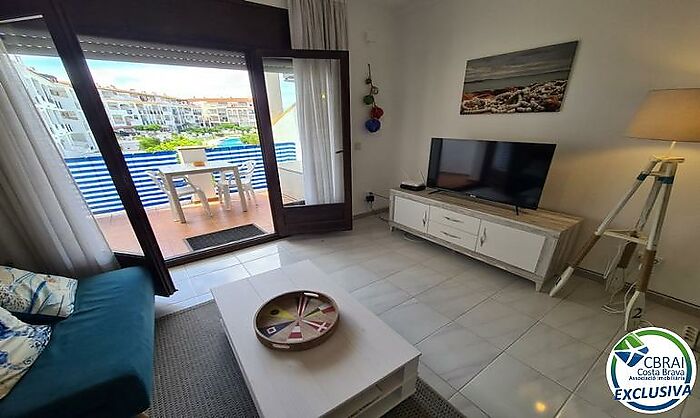 Vendu-Appartement T2 rénové avec vue canal - Quartier Sant Maurici