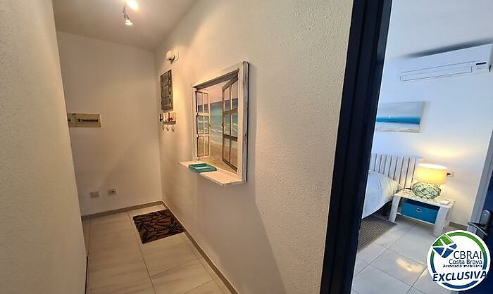Vendu-Appartement T2 rénové avec vue canal - Quartier Sant Maurici