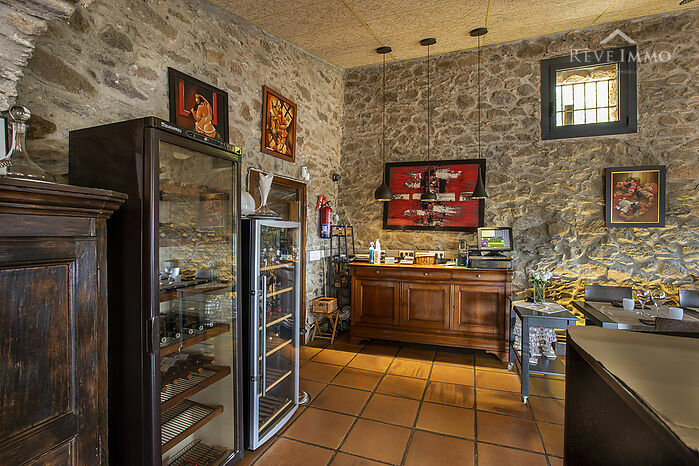Superbe Propriété Catalane au coeur de l Emporda , vendue équipée avec Grand Restaurant