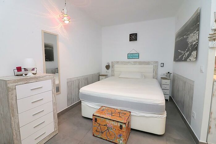Première ligne de mer : Bel appartement 2 chambres à Rosas -Santa margarita